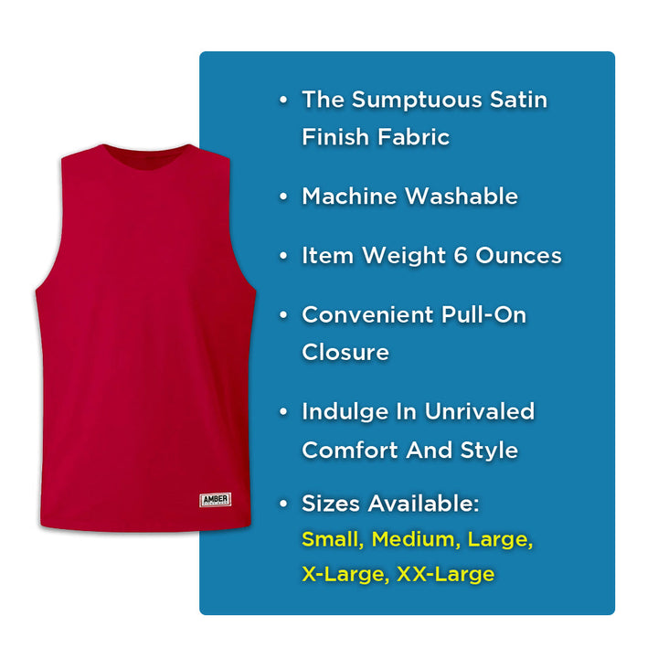Premium Durable Jerseys with Satin Finish Fabric - Comfortable &amp; Stylish Training Gear for Unmatched Performance in Red, Size X-Large