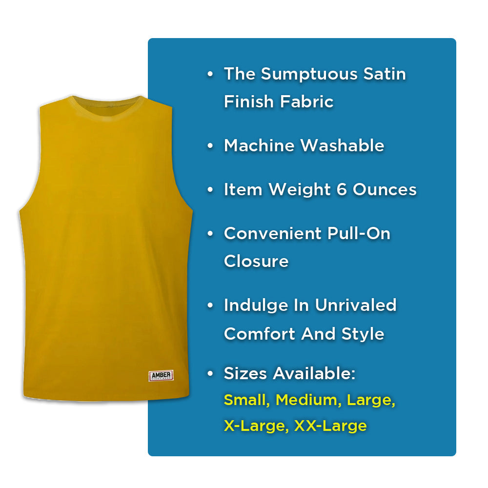 Premium Durable Jerseys with Satin Finish Fabric - Comfortable &amp; Stylish Training Gear for Unmatched Performance in Yellow, Size X-Large