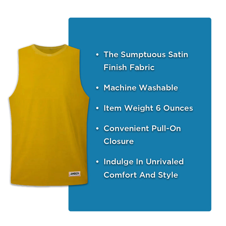 Premium Durable Jerseys with Satin Finish Fabric - Comfortable &amp; Stylish Training Gear for Unmatched Performance in Yellow, Size Small