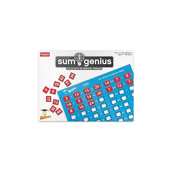 Livevie Sum Genius, Educational Game for Children, Maths, The Ultimate Fun