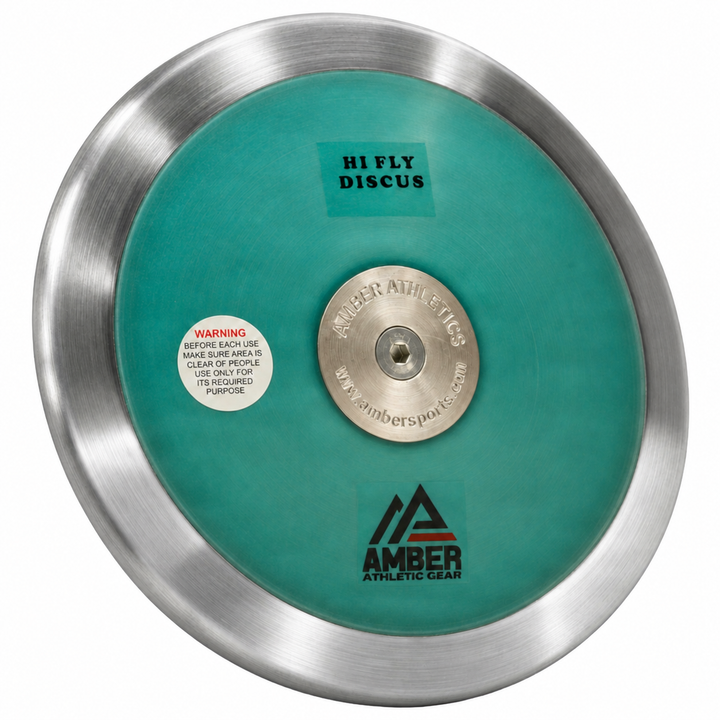 Amber Fight Gear Hi Fly IAAF Certified Discus with 85% Rim Weight