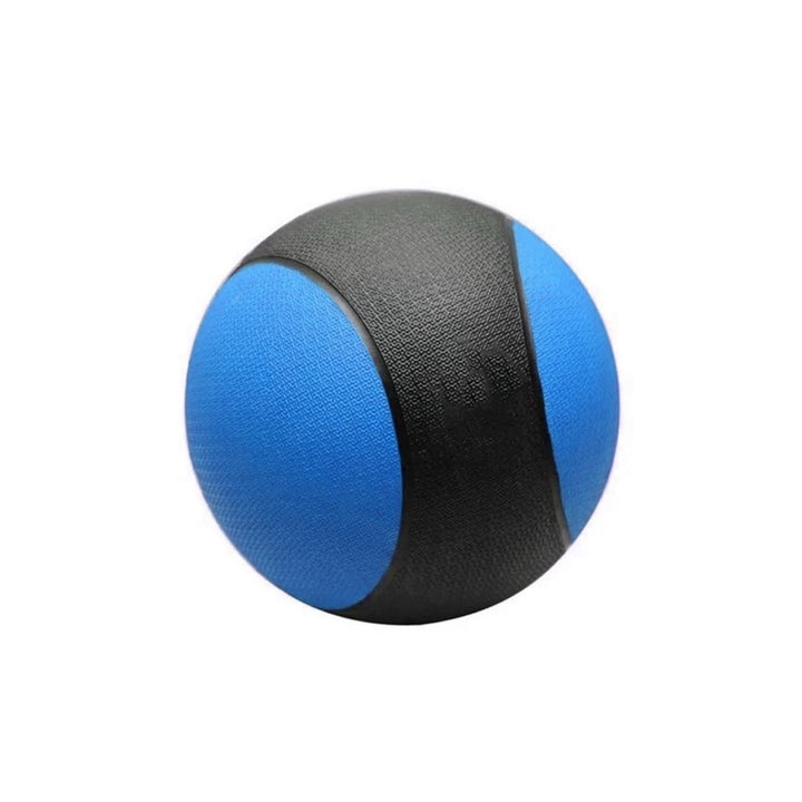 Durable Rubber Medicine Ball for Versatile Fitness Training, Enhance Upper &amp; Lower Body Strength, Core Stability, Balance, and Coordination, Superior Grip with Textured Finish, 4 lb Color May Vary