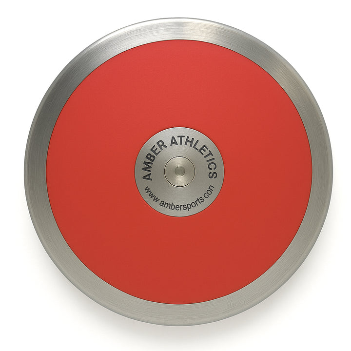 Amber Athletic Gear 70% Rim Weigh Discus Galvanized Steel Rim, Sturdy ABS Plates, Balanced Design, Precision Throws &amp; Enhanced Aerodynamics, 0.85Kg, 1 Kg, 1.25 Kg, 1.5Kg, 1.6 Kg, 1.75Kg and 2 Kg