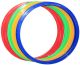 Speed Agility Circles for Trainers, 4 Assorted Colors(Set of 12) -18