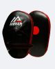 Genuine Leather Classic Target Focus Punching Mitts for MMA, Kickboxing Black 
