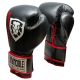 Invincible Fight Gear All Leather Boxing Bag Gloves for Men's or Women's Thai Pad Sizes 12oz, 14oz or 16oz