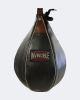 Professional Speedbag Large: Black and brown invincible punching bag