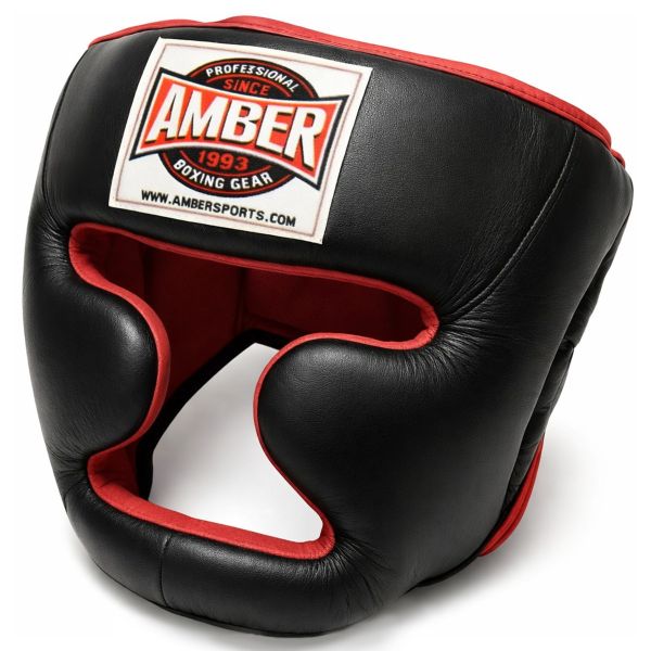 Amber Sports Leather Headgear